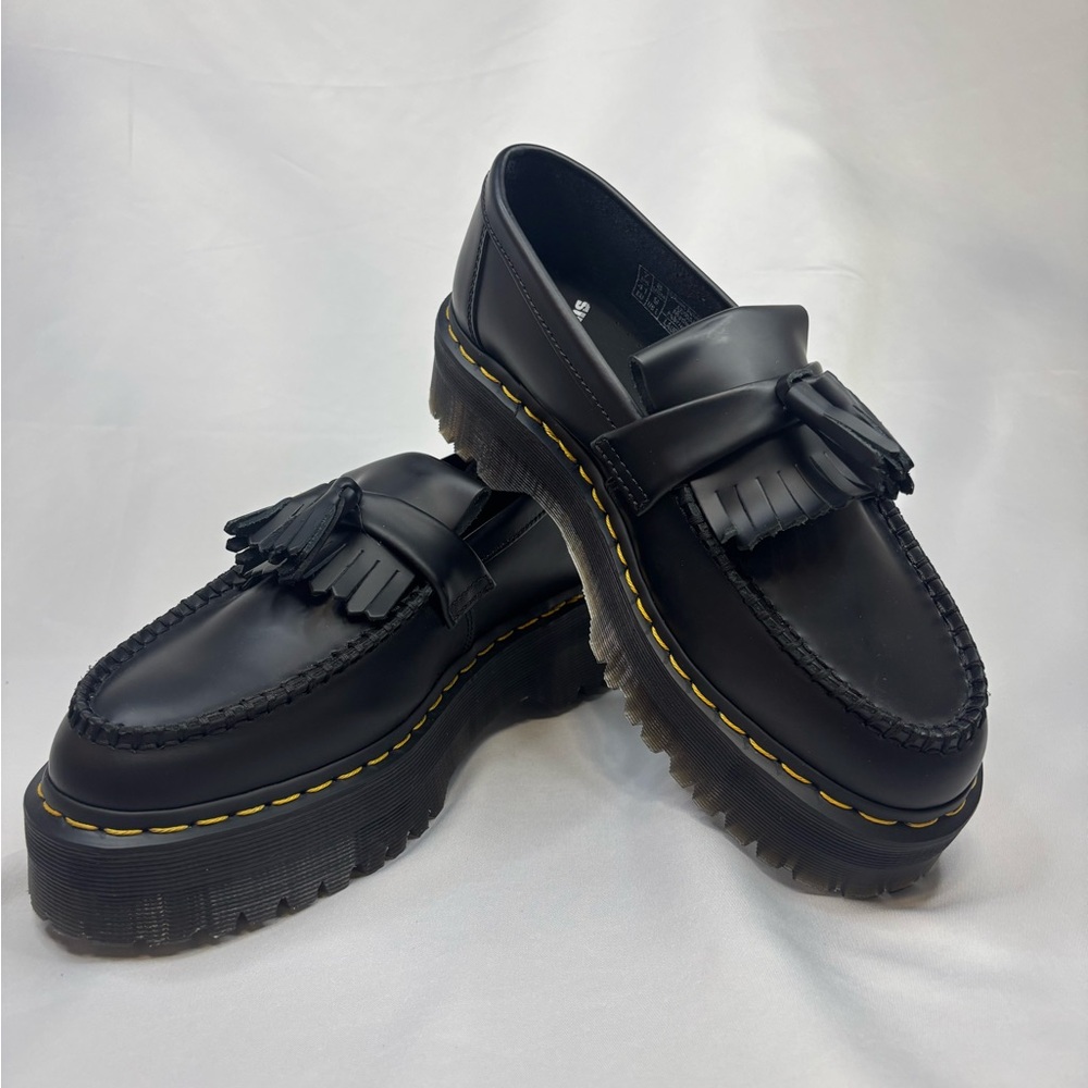 Classic Black Tassel Loafers
